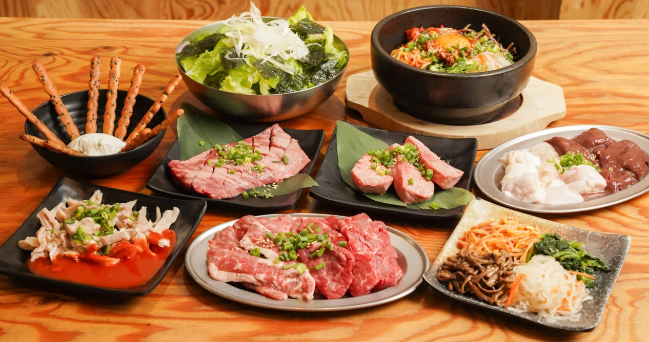 大衆焼肉酒場 こがね メインビジュアル