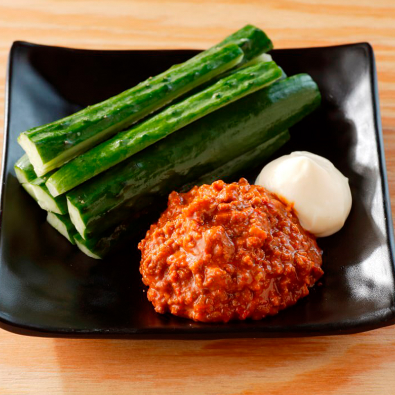 肉味噌キュウリの画像