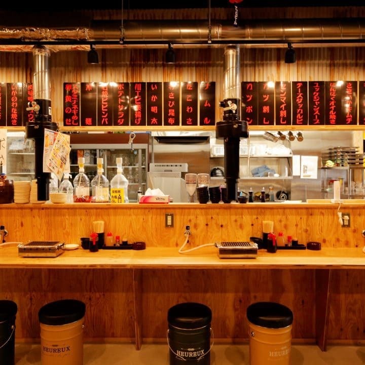 カウンター席の画像