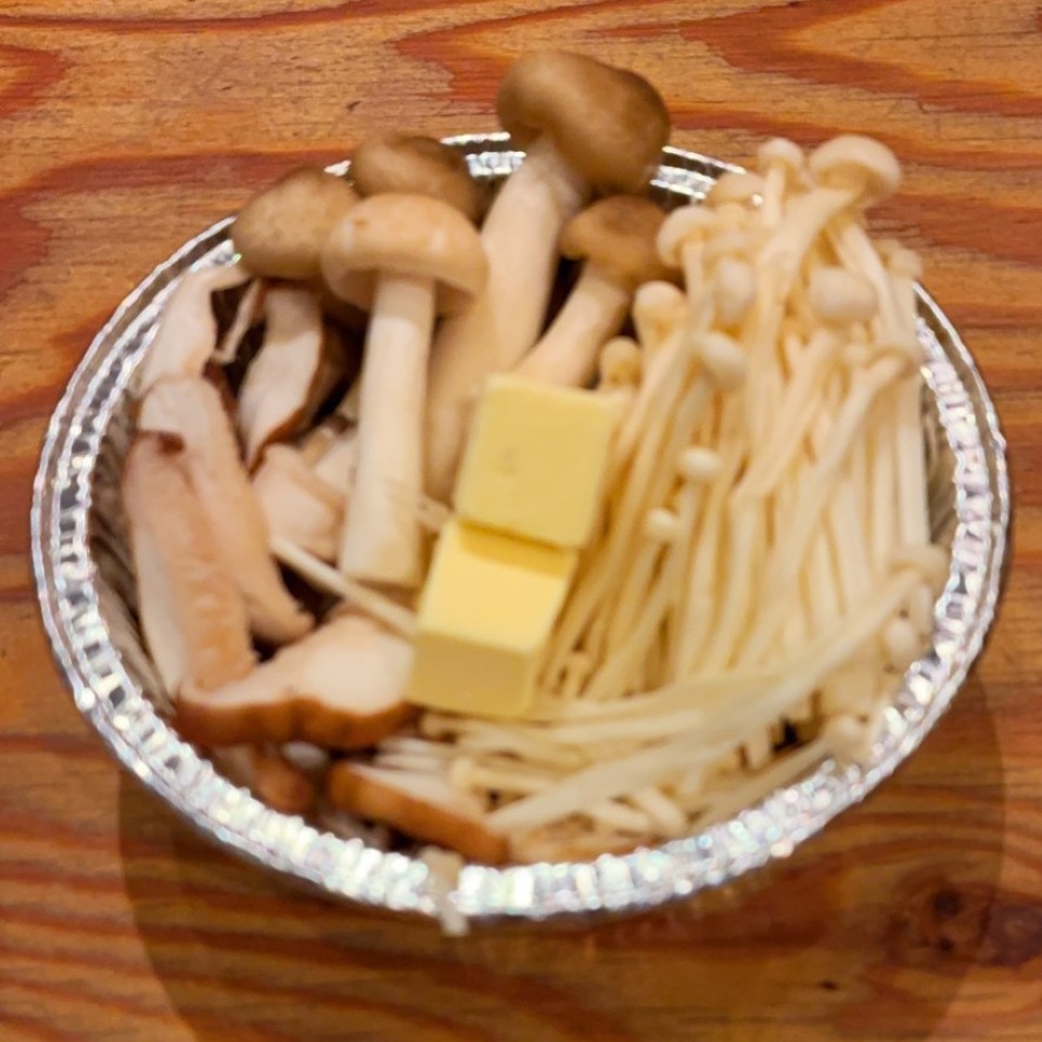 きのこのホイル焼きの画像