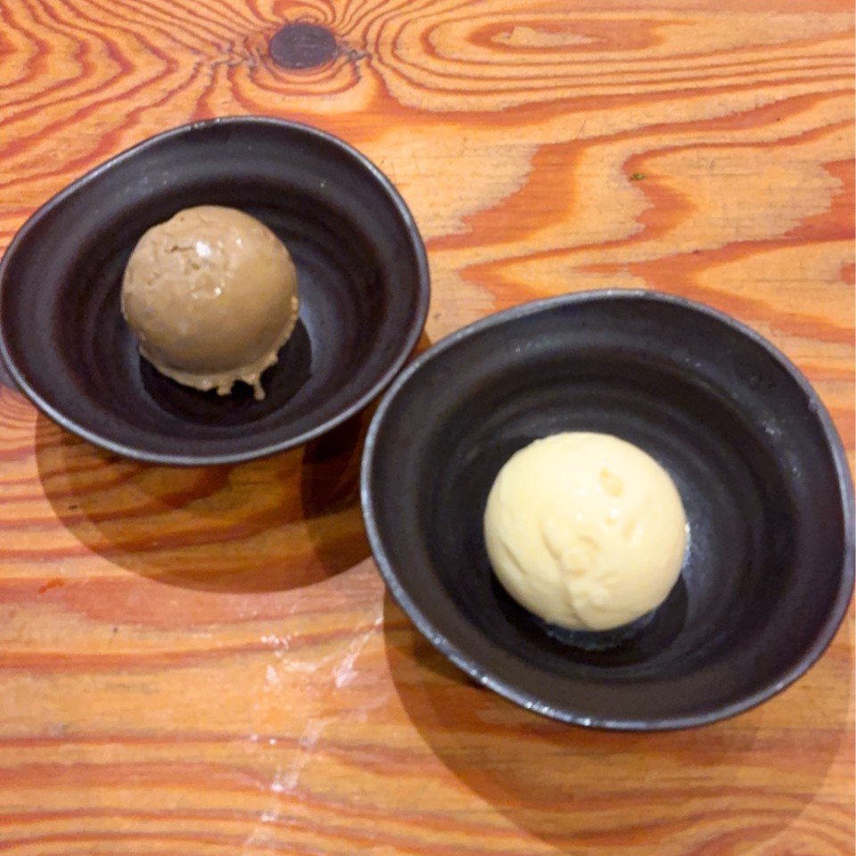 アイスほうじ茶orバニラの画像