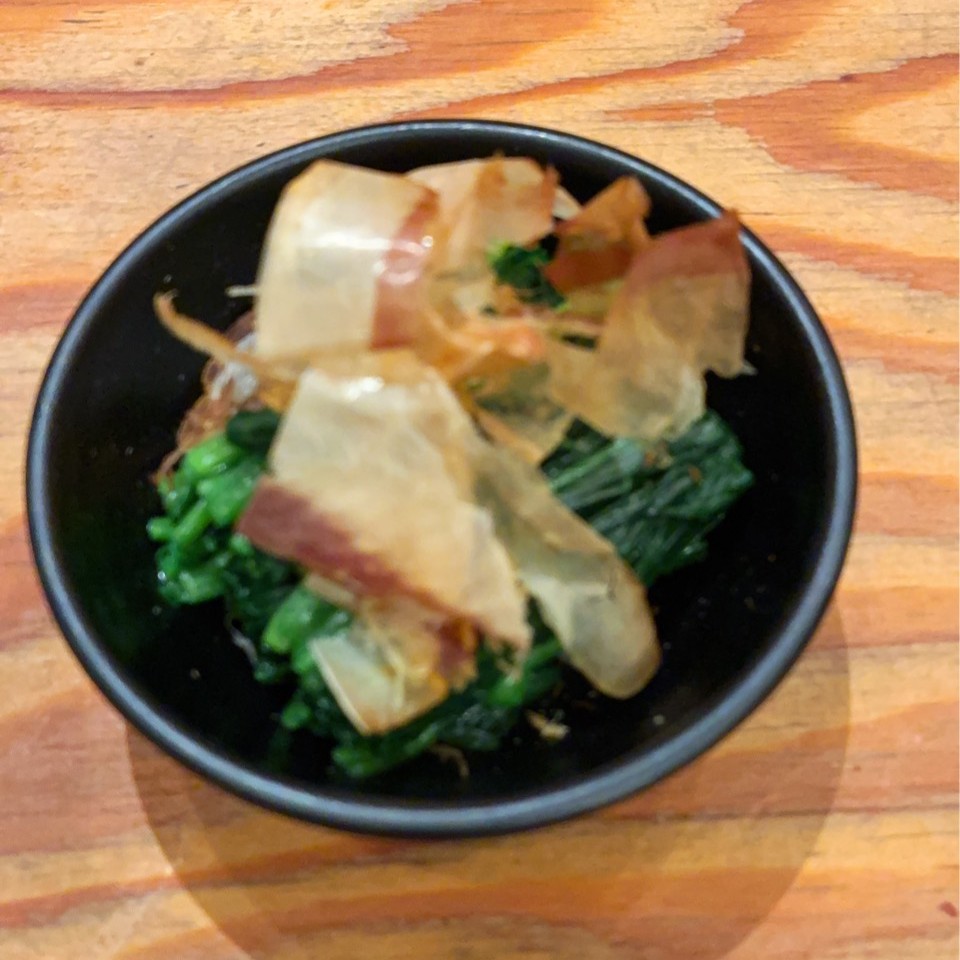 ほうれん草のお浸しの画像