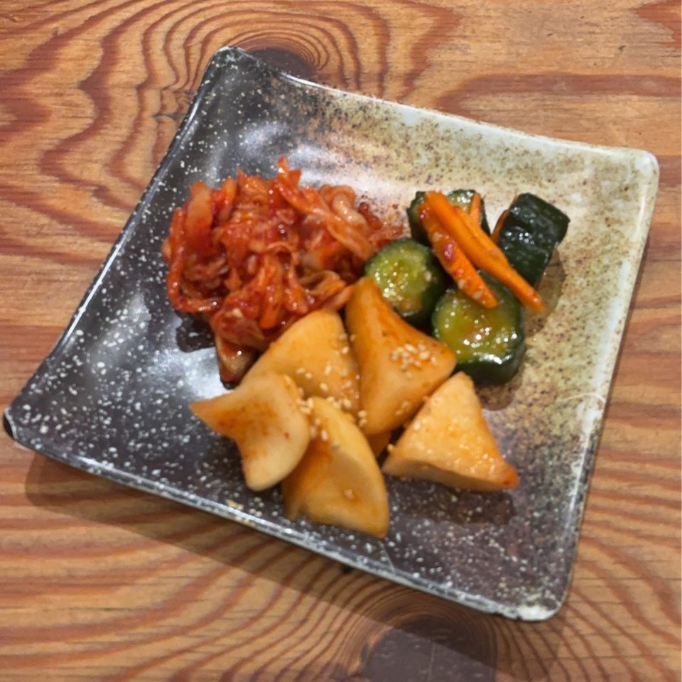 キムチ3点盛りの画像